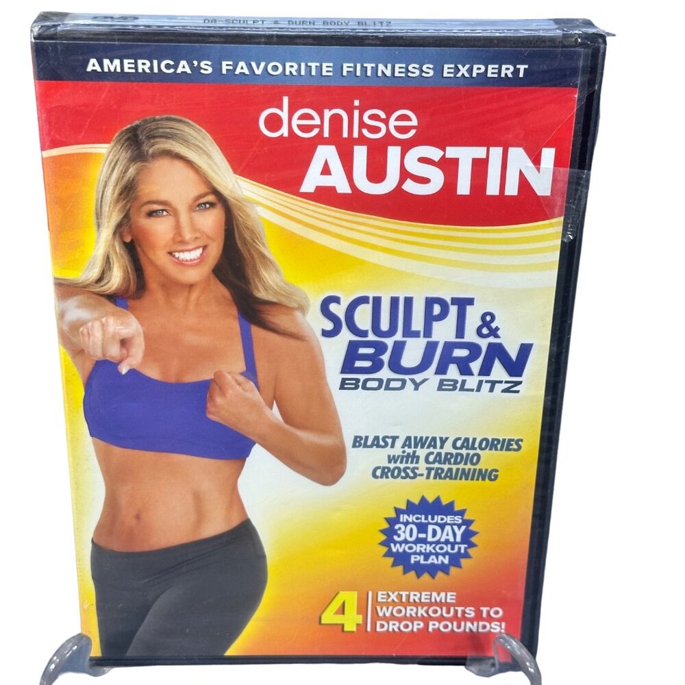 Lionsgate Denise Austin Sculpt & Burn Body Blitz DVD New